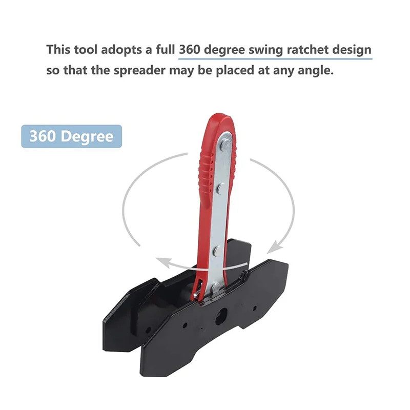 

Car Press Automobile Ratchet Brake Piston Spreader Caliper Pad Portable Install Tool For Most Large Trucks