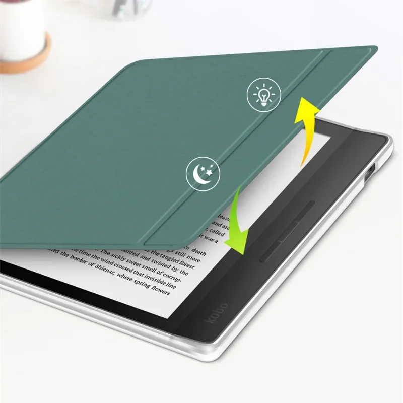 Slim PU Leather Cover For KOBO Libra Colour 2024 Libra 2 2021 7
