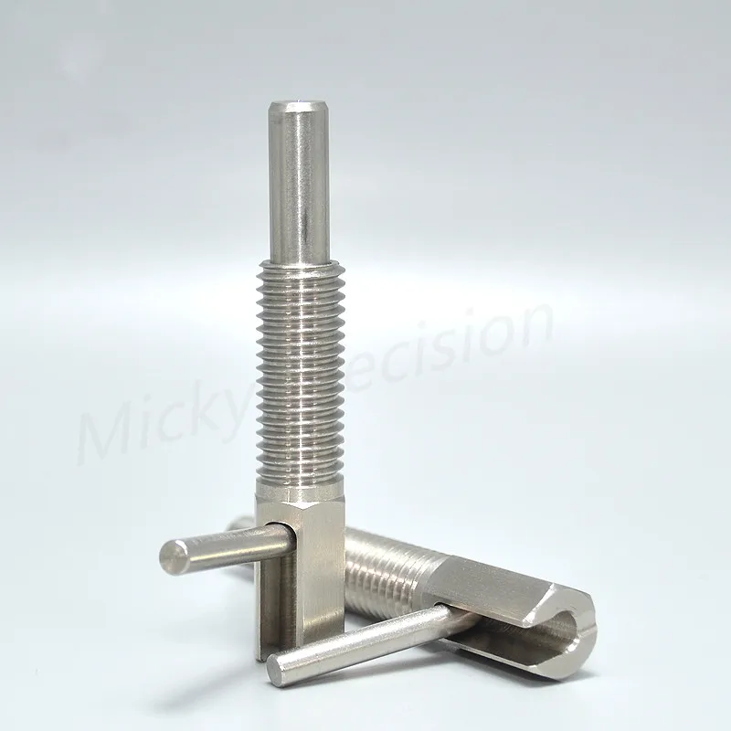 Stainless Steel/Carbon Steel Indexing Plungers Spring Plunger Lever Type Coarse Thread  M6 M8 M10 M12 M16 in stock