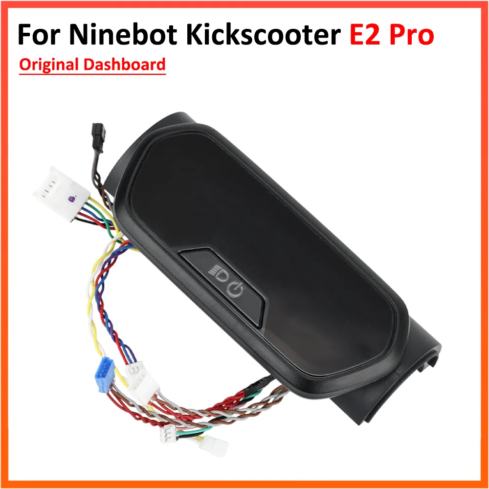 Original Dashboard for Ninebot Kickscooter E2 Pro Display Board Switch Shell Assembly Electric Scooter Parts