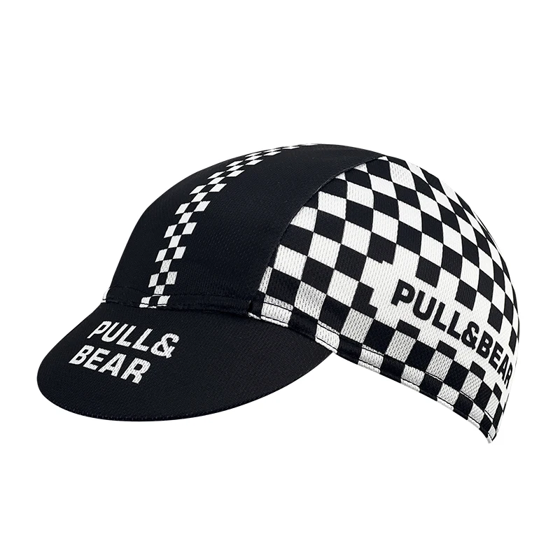 New cycling cap， polyester material that absorbs sweat，popular in simple black and white