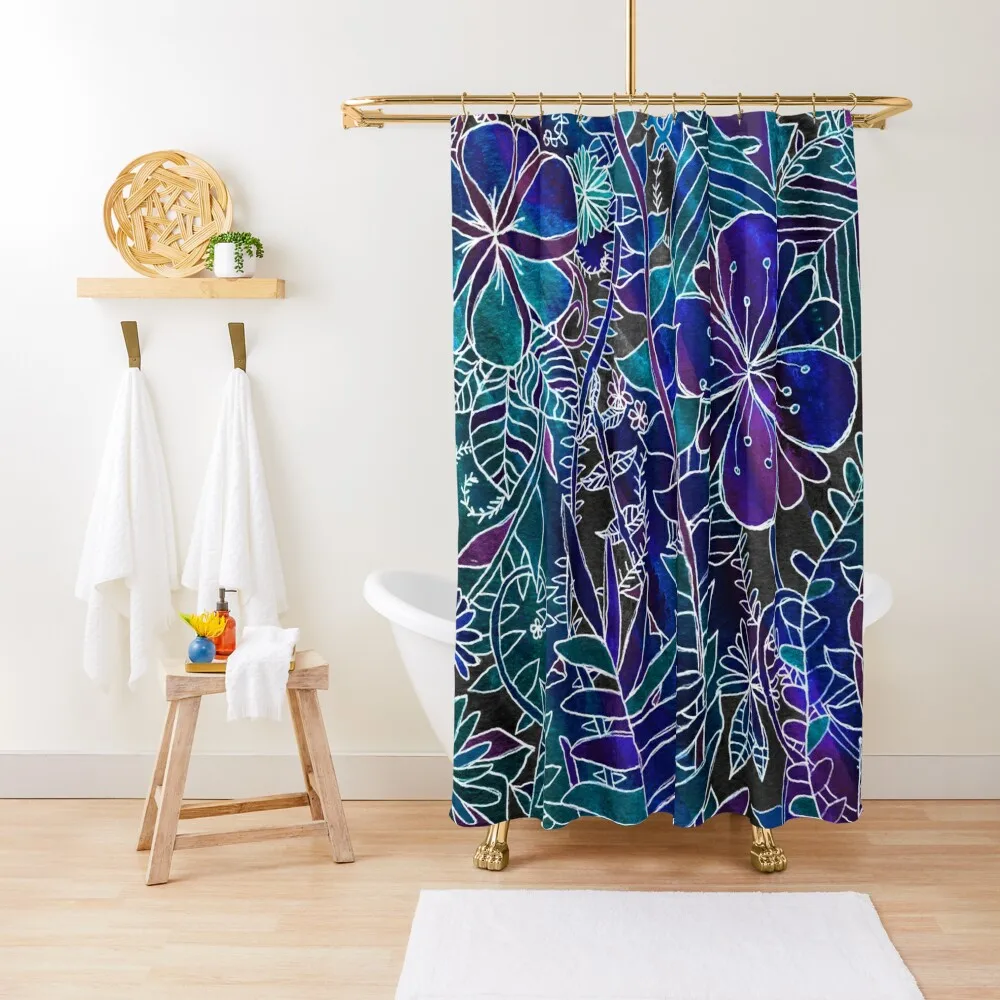 

GALAXY JUNGLE Shower Curtain For Bathroom Bathroom Accessories Curtain