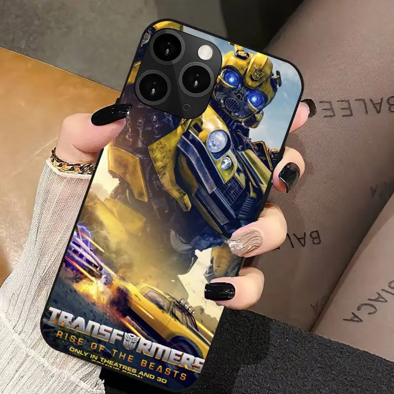 Film T-Transformers Cool R-Rise of the B-Beasts 7 Phone Case For iPhone 11 12 Mini 13 14 PRO XS MAX X XR 6 7 8  Plus Shell