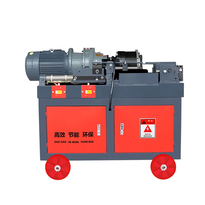 Fully Automatic Hydraulic Spline Shaft Steel Rod Rebar Nail Thread Rolling Screw Bolt Making Machine