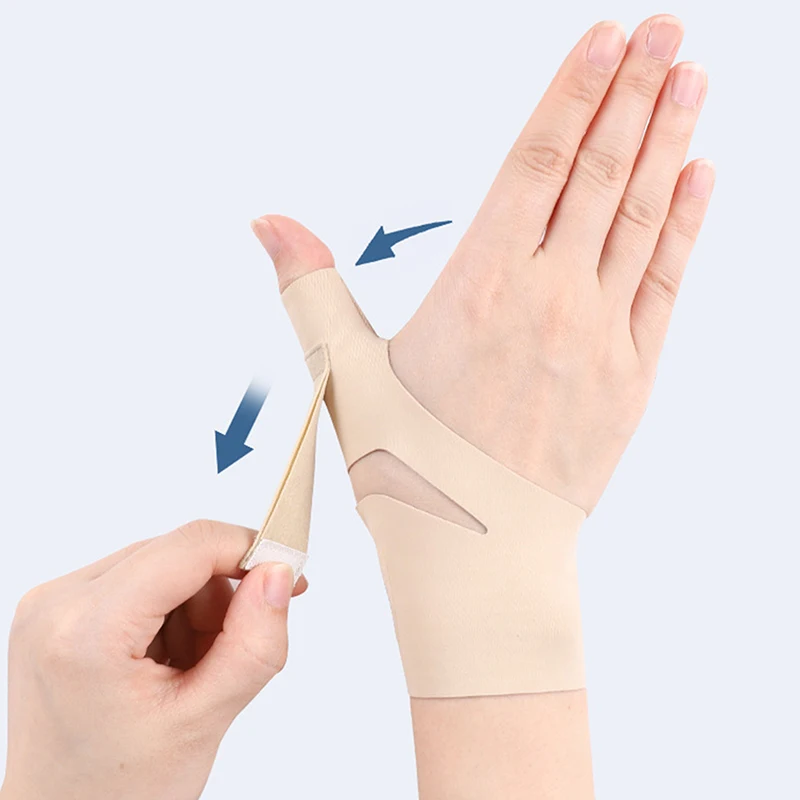 Neue 1-teilige Daumenstütze, Handgelenk-Stabilisator, Schmerzlinderung für rechte oder linke Hand, weiche Daumenstütze, Kompressionshülle, Schutz