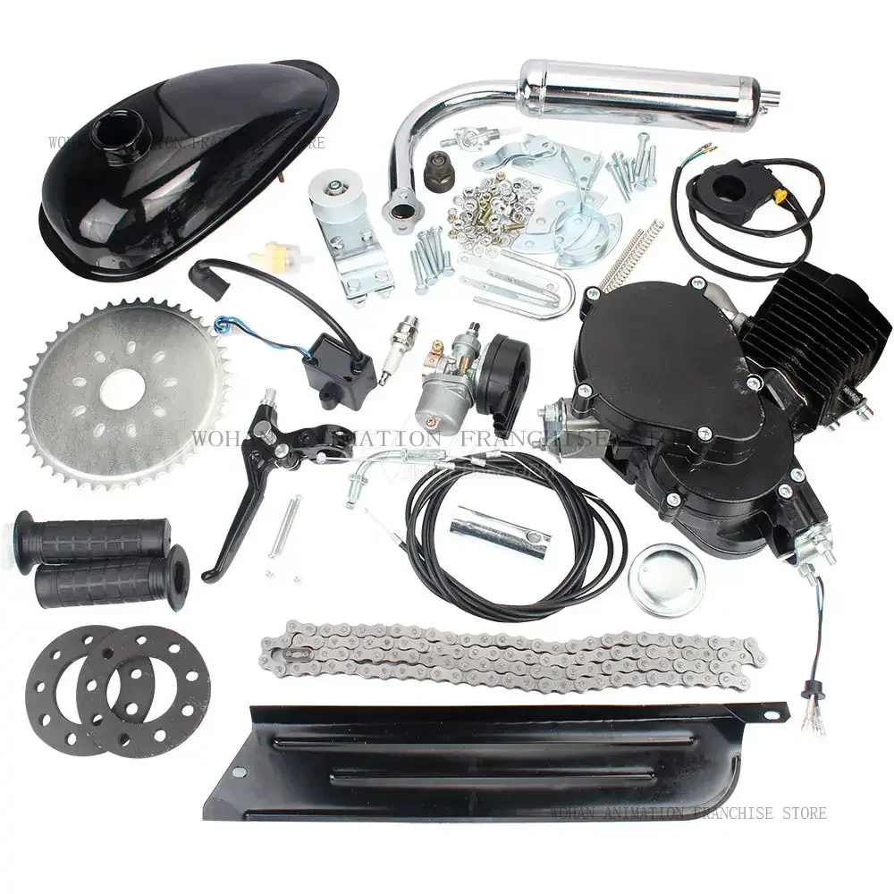

Mini Motorcycle Power Bicycle Modified Two Stroke 48cc(F50) gaoline Engine Full Set of Power