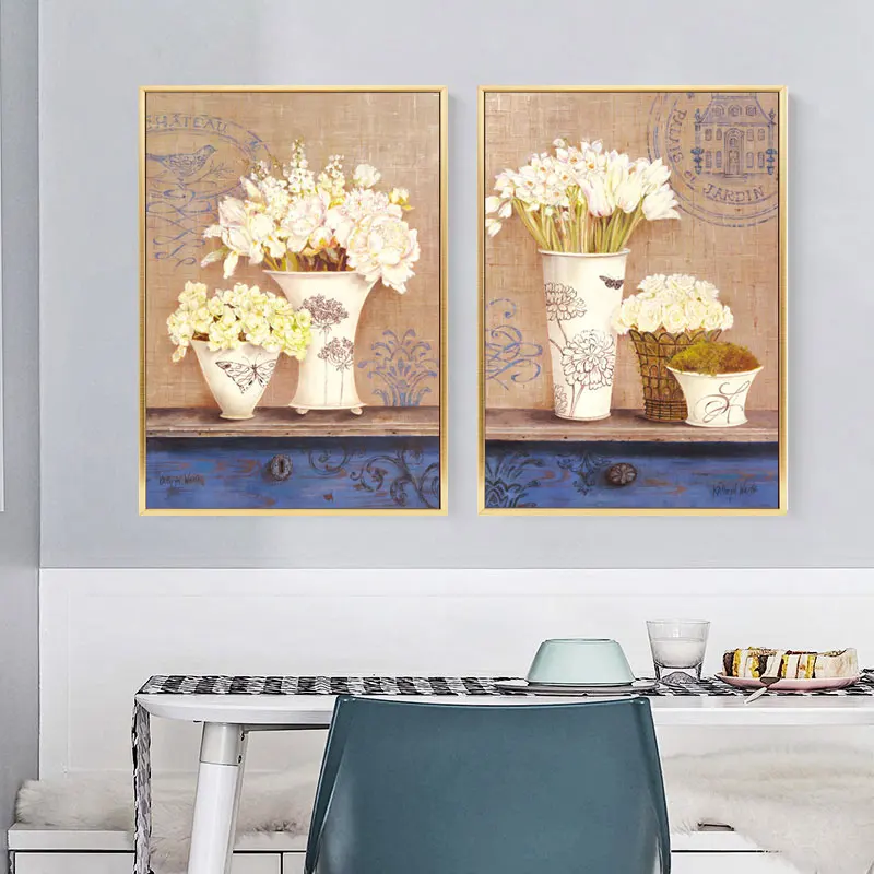 

Modern Multicolored Abstract Garden PLants Wall Art Canvas Painting Picture Posters and Prints Gallery Aisle Unique Home Décor2