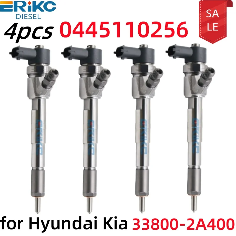 4PCS 0445110255 0445110256 Injector Number OEM 0986435152 Fuel Injection Systems 0445110241 For Bosch Injector 33800-2A400