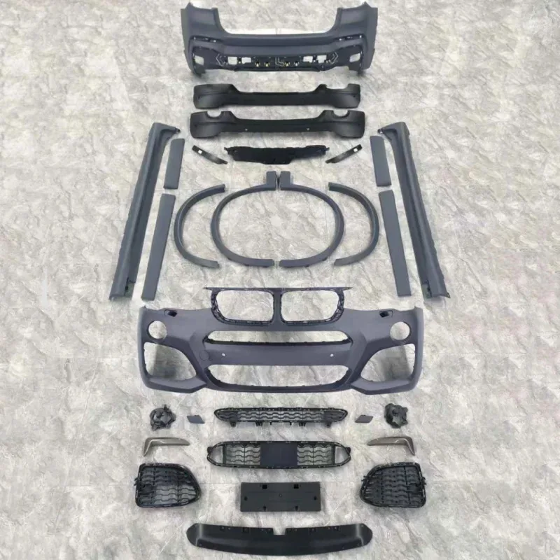 ترقية تعديل KitWole Body Kit لـ S X4 F26 14-20 تعديل إلى M Sport Conversion Kit F26 MT Facelift Kit سيارة Modifica