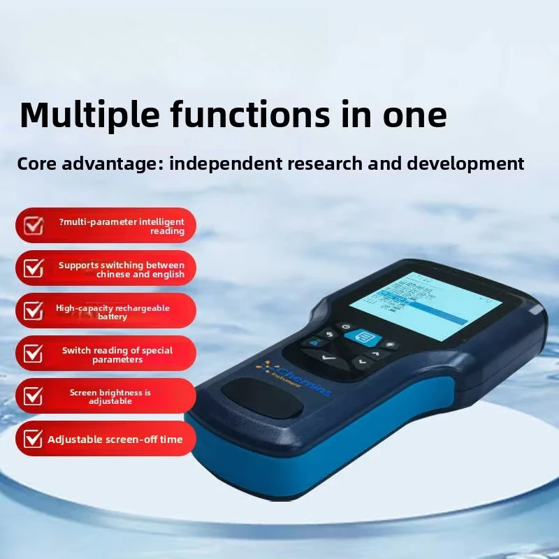 

Hot Sale Surface & Drinking Water Testing Temp/Zero/Slope Sensor Calibration Portable Handheld Water Quality Tester