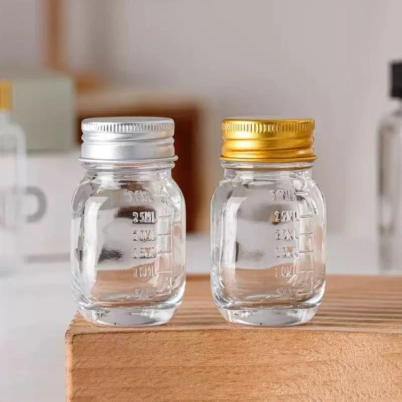 30ml小瓶（蓋付き）、薬瓶、粉末カプセル瓶、ガラス瓶