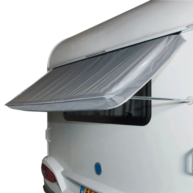 Motorhome Window Awning Sun Shade Sail Waterproof Caravan Camper Van Sun Protection Cover180x75cm Universal Sunshade Accessories