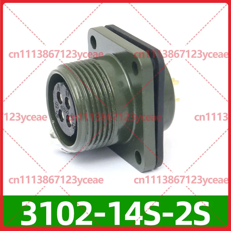 For Industrial Equipment, 5015 Waterproof Circular Aviation Connector 4 Pin, MS3106A14S-2S MS3102A14S-2P Plug Socket