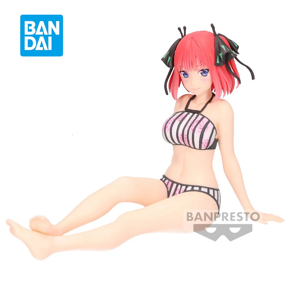 IN Stock Banpresto Celestial Vivi The Quintessential Quintuplets Nakano Nino Swimwear Original Anime Action Figure Model Toys