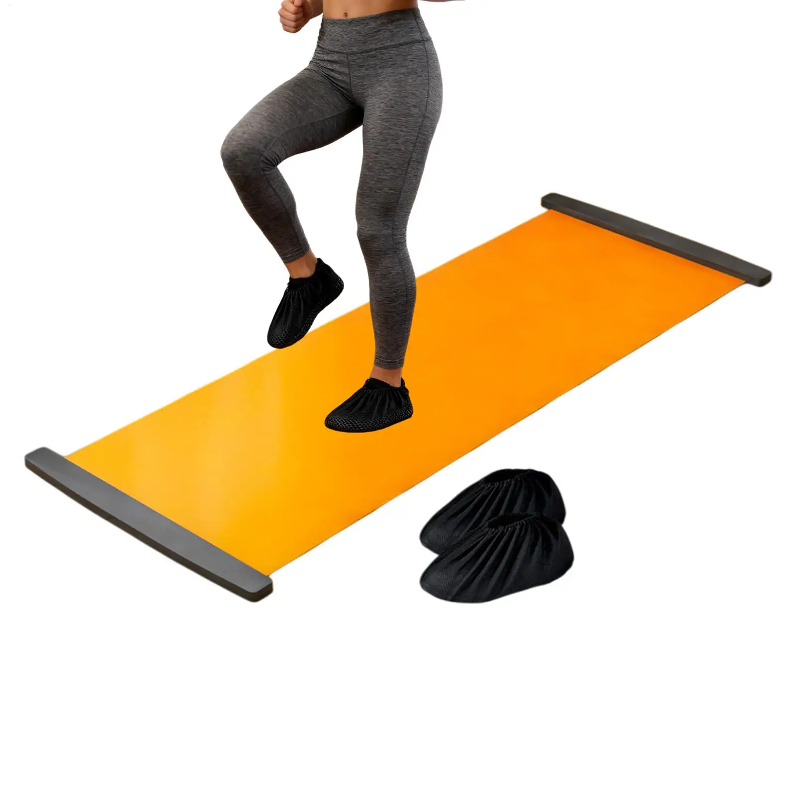 Skating Training Board Pad Fitness Glide Plate Portable Snowboard Training Mat Lightweight For Kid Youth Indoor Outdoor Exercise
