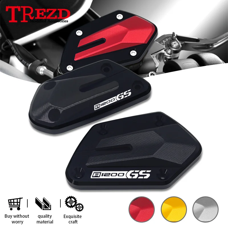 

Hot Sales Oil Cup Caps For R1200GS LC Adventure 13-17 Motorcycle CNC Front Brakes Reservoir Fluid Oil Tank Cup Covers r1200gs