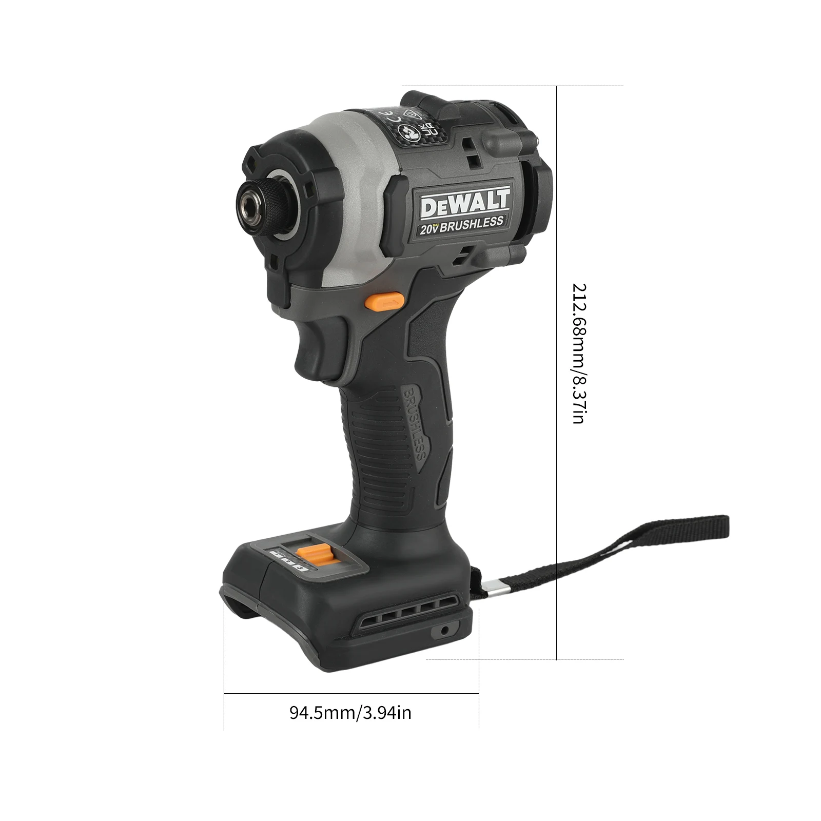 DEWALT 85m 20V batterie au Lithium outil Compact multifonctionnel électrique tournevis sans brosse, Rechargeable, perceuse à main, perceuse à percussion