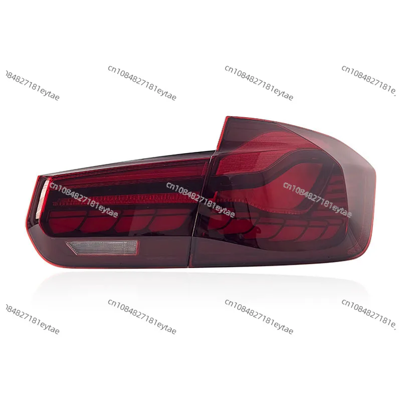 For bmw 3 series tail light assembly 13-18 F30F35 modified dragon scale LED running water steering tail light