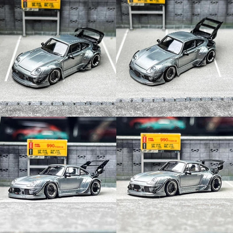 

SW 1:64 993 RWB Rotana Varnish edition Alloy Car Model Classics Adult Souvenir Gift Static Display