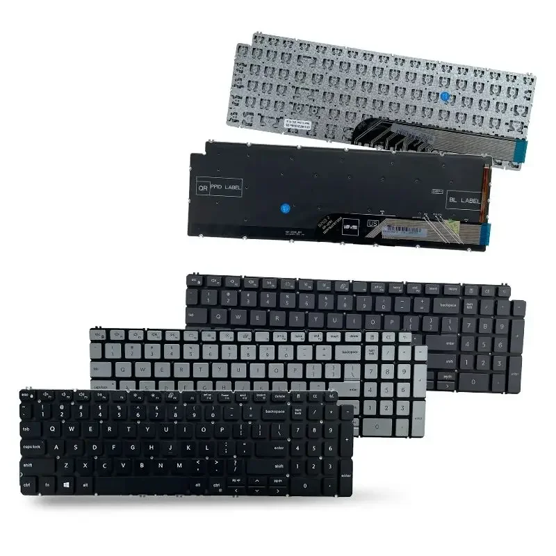 

НОВАЯ американская клавиатура с подсветкой для ноутбука Dell 5508 3500 5580 Latitude 3510 P102F на английском языке