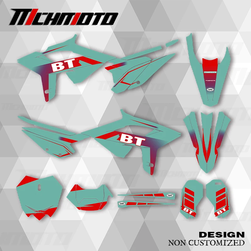 

MCHMFG New Style Graphics Decals Stickers Kits For BETA RR 2020 2021 2022 RR