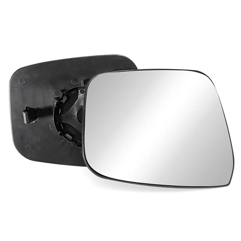Abhy-espelho retrovisor do carro asa elétrica porta aquecida espelho retrovisor de vidro para nissan navara d40 2005-2015 peças acessórios
