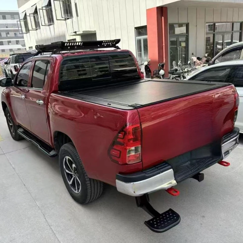 High Quality Electric Retractable Roller Shutter Tonneau Cover With Key For Byd Shark 6 Pickup Bed