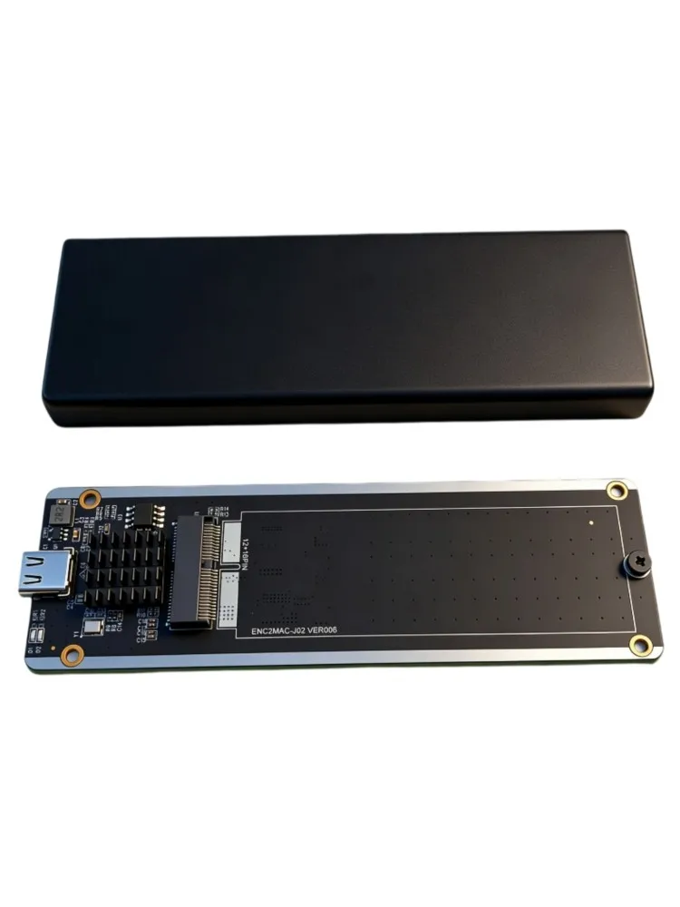 USB 3.2 10Gb Tragbares SSD-Gehäuse für Macbook Pro/Air 2013-2017 12+16Pin A1466 A1465 A1398 A1425 SSD Aluminium-Gehäuse + Datenkabel