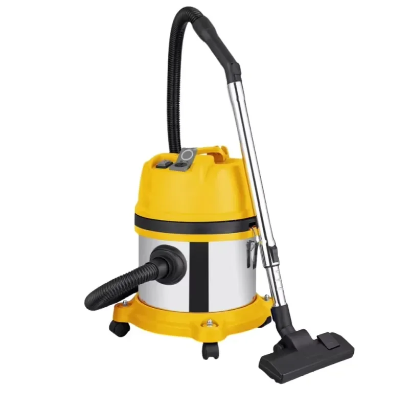 High Power Industrial Barrel Vacuum Cleaner Heavy Duty Suction for Deep Cleaning Commercial Use Strong Airflow Dust Removal