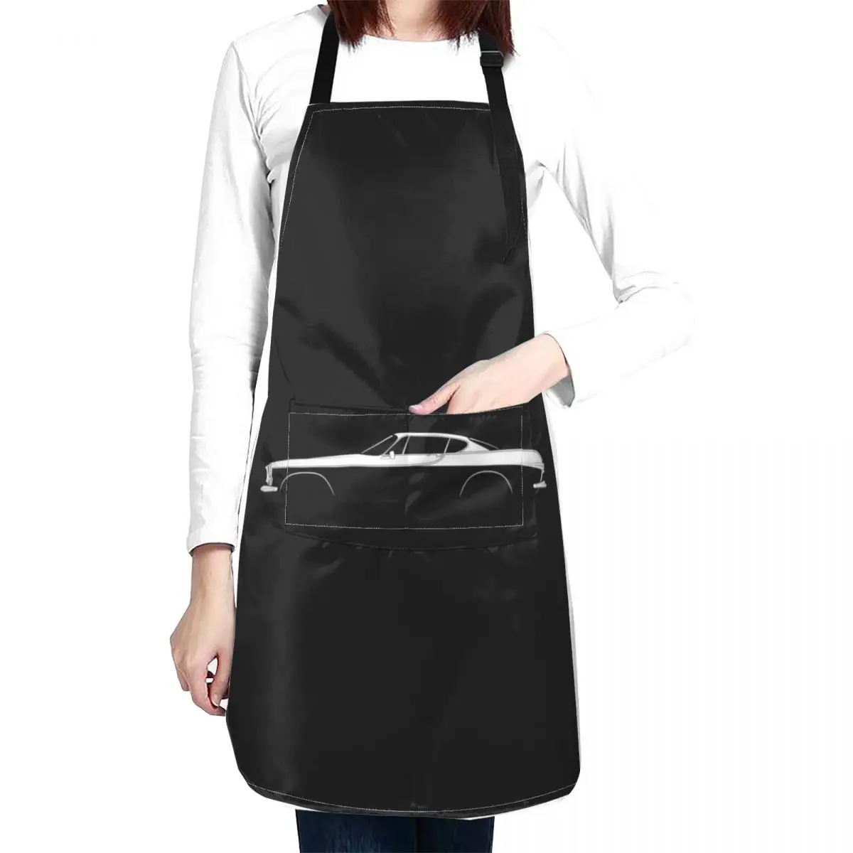 P1800 Silhouette Apron Kitchen Things chefs Apron