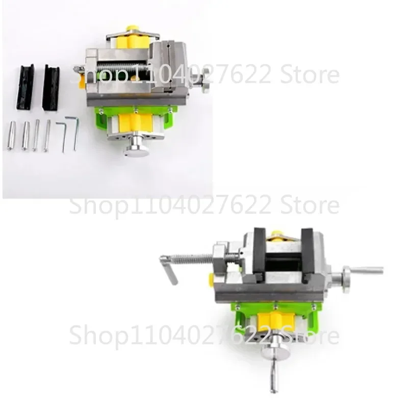 3 Inch Cross Slide Vise Vice table Compound table Worktable Bench Alunimun Alloy Body For Milling drilling