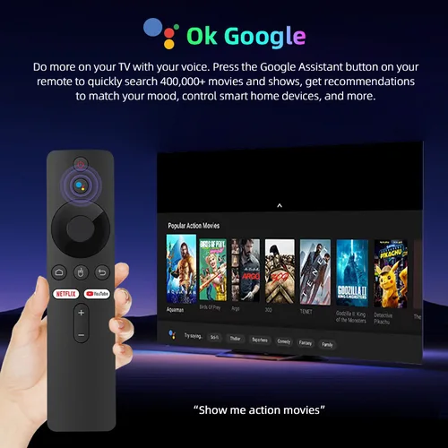 Imagen 2 del producto Q10 Android14 8K HDR10 + Smart TV Box Allwinner H313 128G Wifi Dual BT5.0 decodificador reproductor multimedia con asistente de voz de Google
