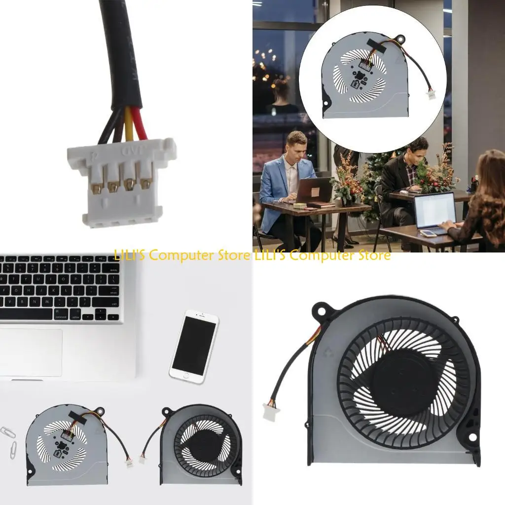 

A52B Tested CPU Cooling Fan For Acer Helios 300 G3-571 G3-572 G3-573 Laptop