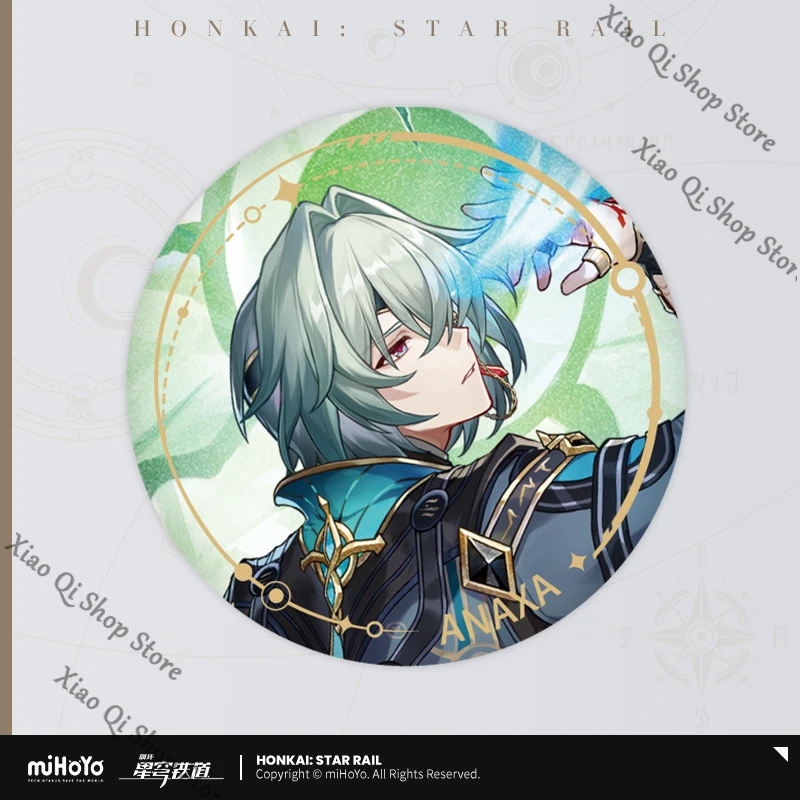 Honkai: Distintivo in banda stagnata della serie Star Rail Standing Painting - Il percorso della saggezza e della conoscenza ufficiale Regalo autentico da collezione