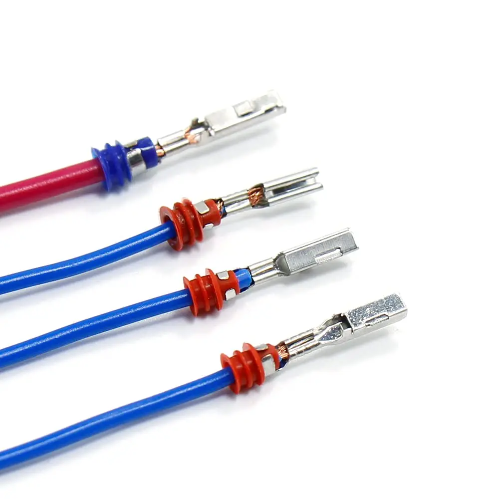 Car Electrical Terminal 1/1.5/1.8/2.2/2.8/3.5mm Non-Insulated Plug Removal Tool Male Female Crimp Seals Wire Connectors pin kit