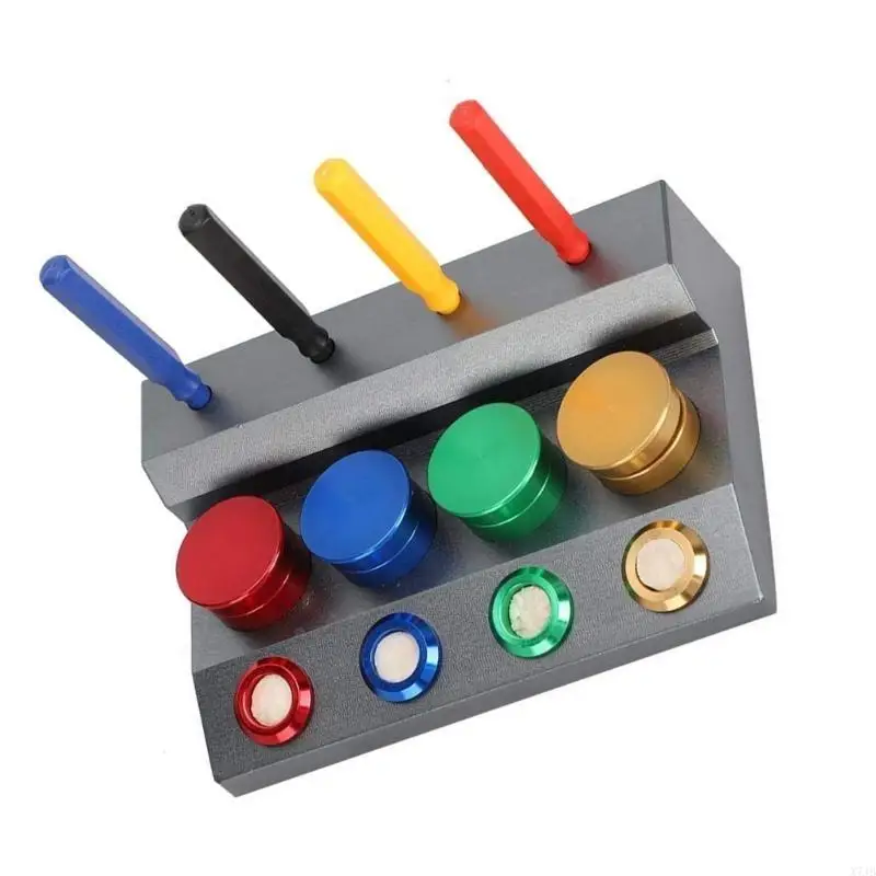 

4 Dish Ceramic Oil Dip Dish For Watch Lubrication And Maintenance Works