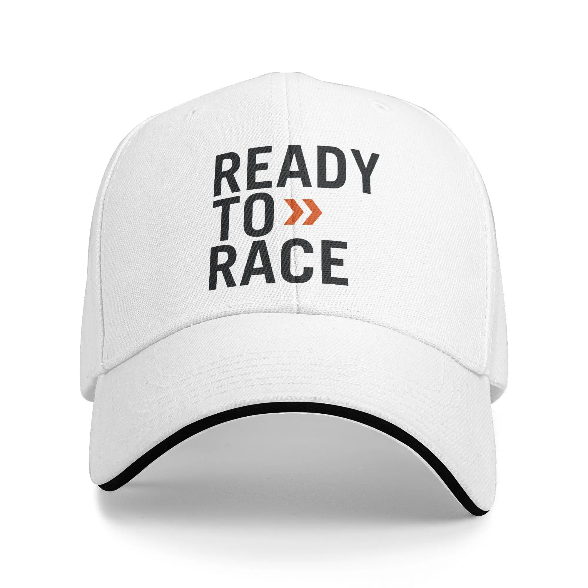 Ready To Race Sandwich Hat Adult Hip-Hop Baseball Caps Ride Or Die Motocross Motorbike Drift Hat Adjustable Polyester Sun Hats