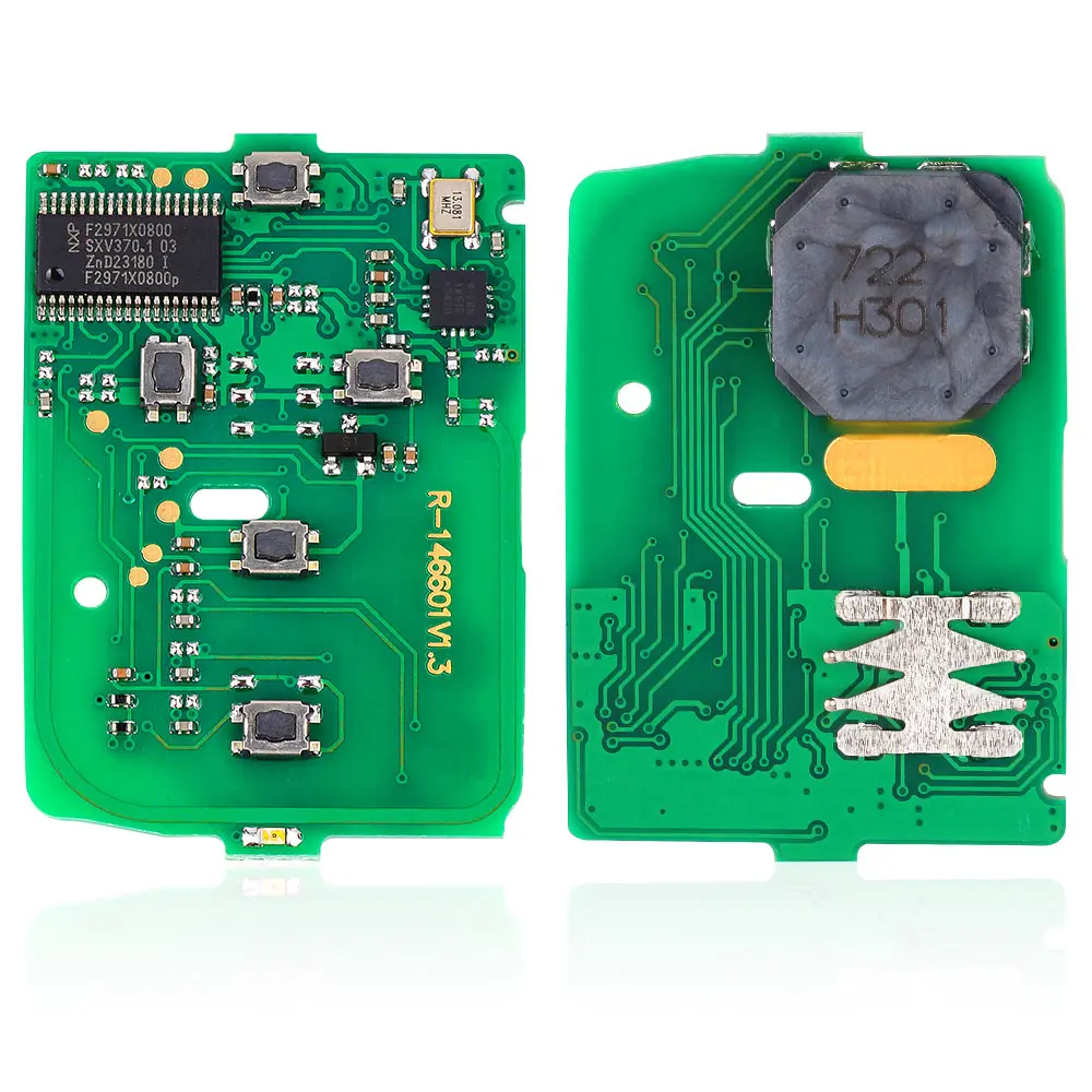 

KEYECU 5 Buttons 433.92MHz ID47 Chip for Honda Accord 2016 2017 2018 Auto Smart Remote Control Key Fob FCC ID: ACJ932HK1310A