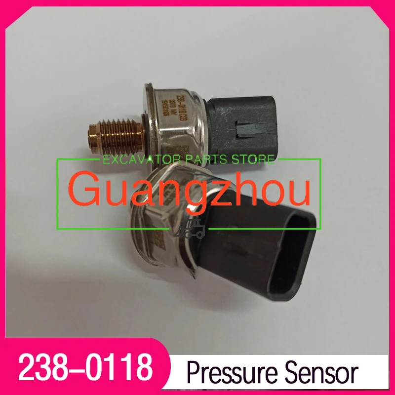 

for Caterpillar- 312D 313D 319D 320D C4.2 C6.4 3066 Fuel Rail Pressure Sensor 238-0118 5PP4-1 2380118 Excavator Accessories New