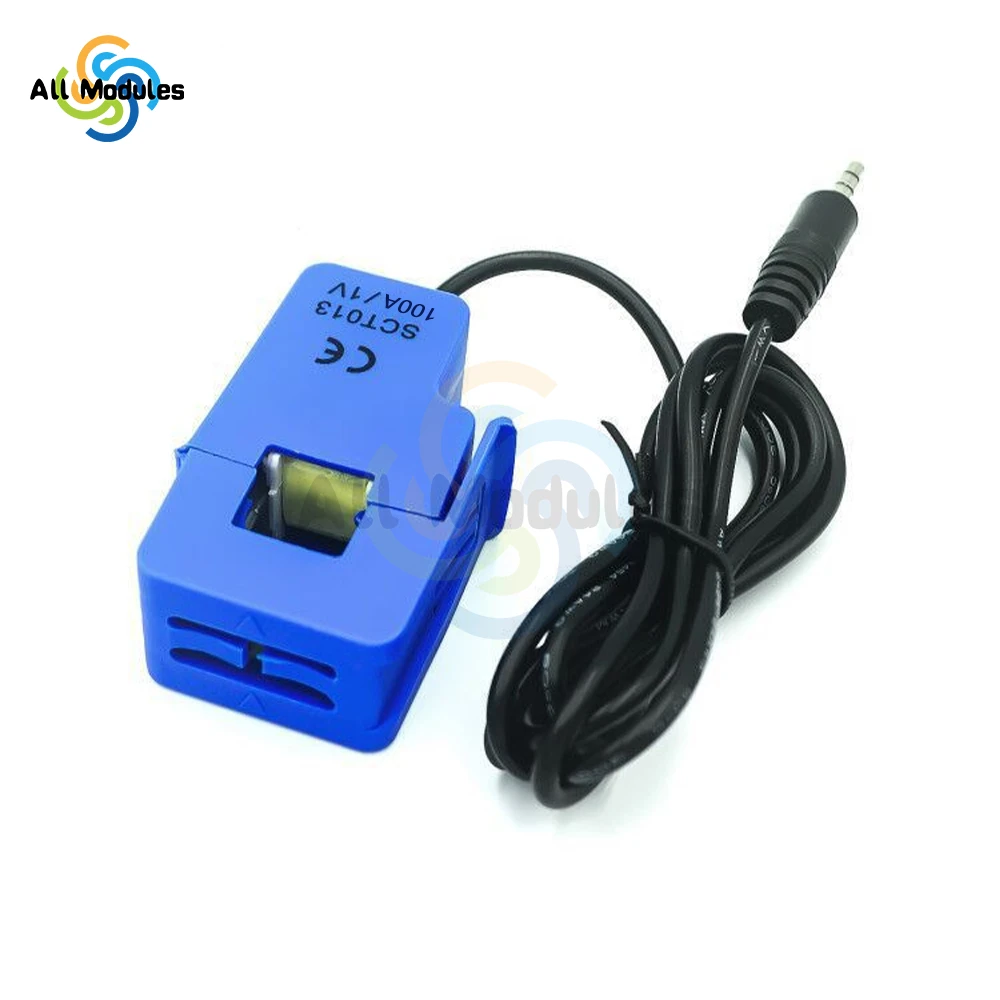 SCT013 SCT-013 Switching Current Transformer Current Sensor 50hz-150khz Transformer 10A 60A 100A Open-Close Current Transformer