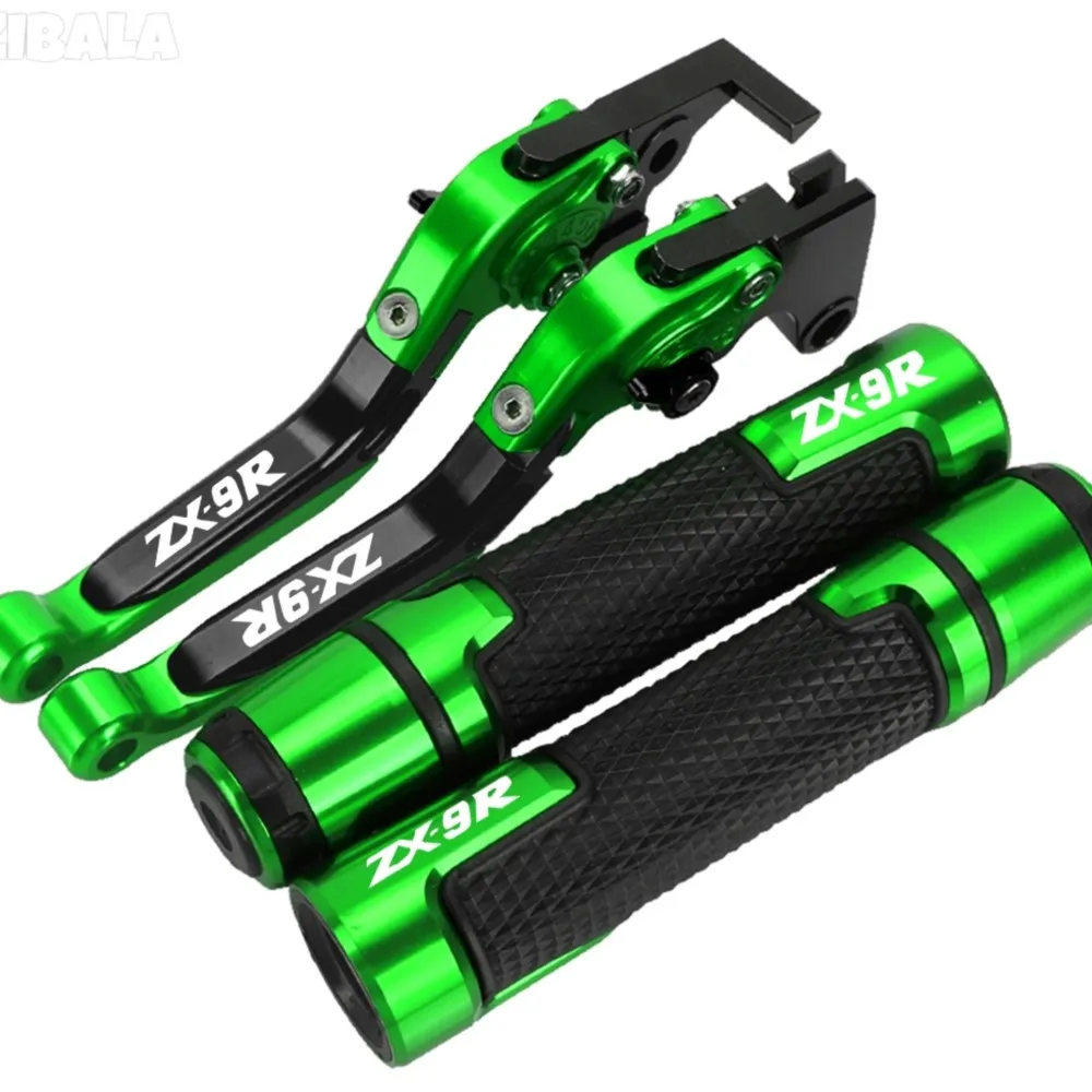 For KAWASAKI ZX9R ZX 9R ZX-9R 2000 2001 2002 2003 Motorcycle Folding Brake Clutch Levers & Handlebar grips Hand bar Accessories