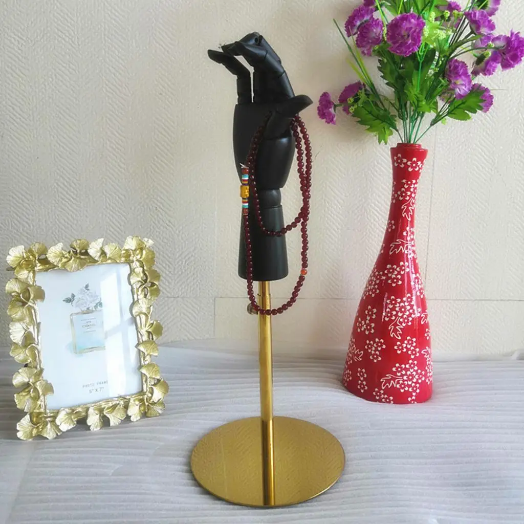 

Художественный деревянный ручной манекен, модель, подставка для украшения ногтей, наклейки для ногтей, аксессуары для настольной полки