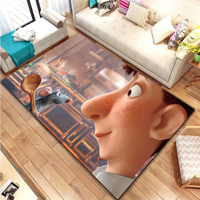 

Disney Ratatouille Print Floor Mat Anti-Slip Rug 3D Carpets for Living Room Bedroom Area Sofa Home Kids Decor Floor Rugs MINISO