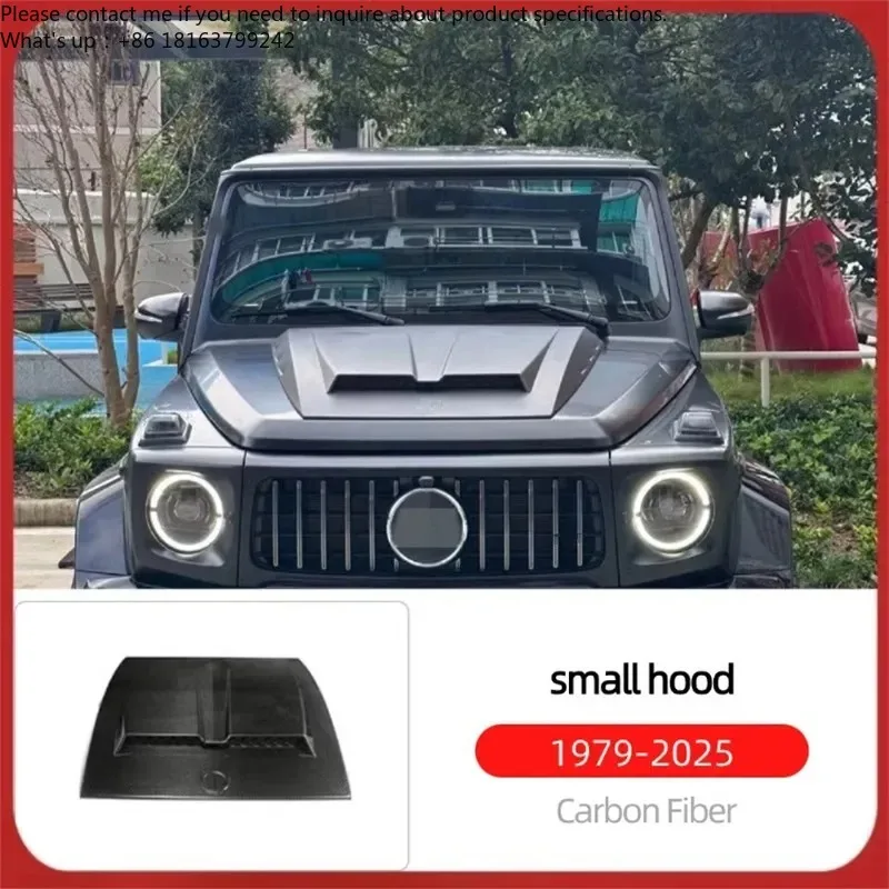 

For Mercedes-Benz G-Class G500, G63, G350, G400, G450, G550, For Modification Of Small Engine Hood, Carbon Fiber Engine Cover