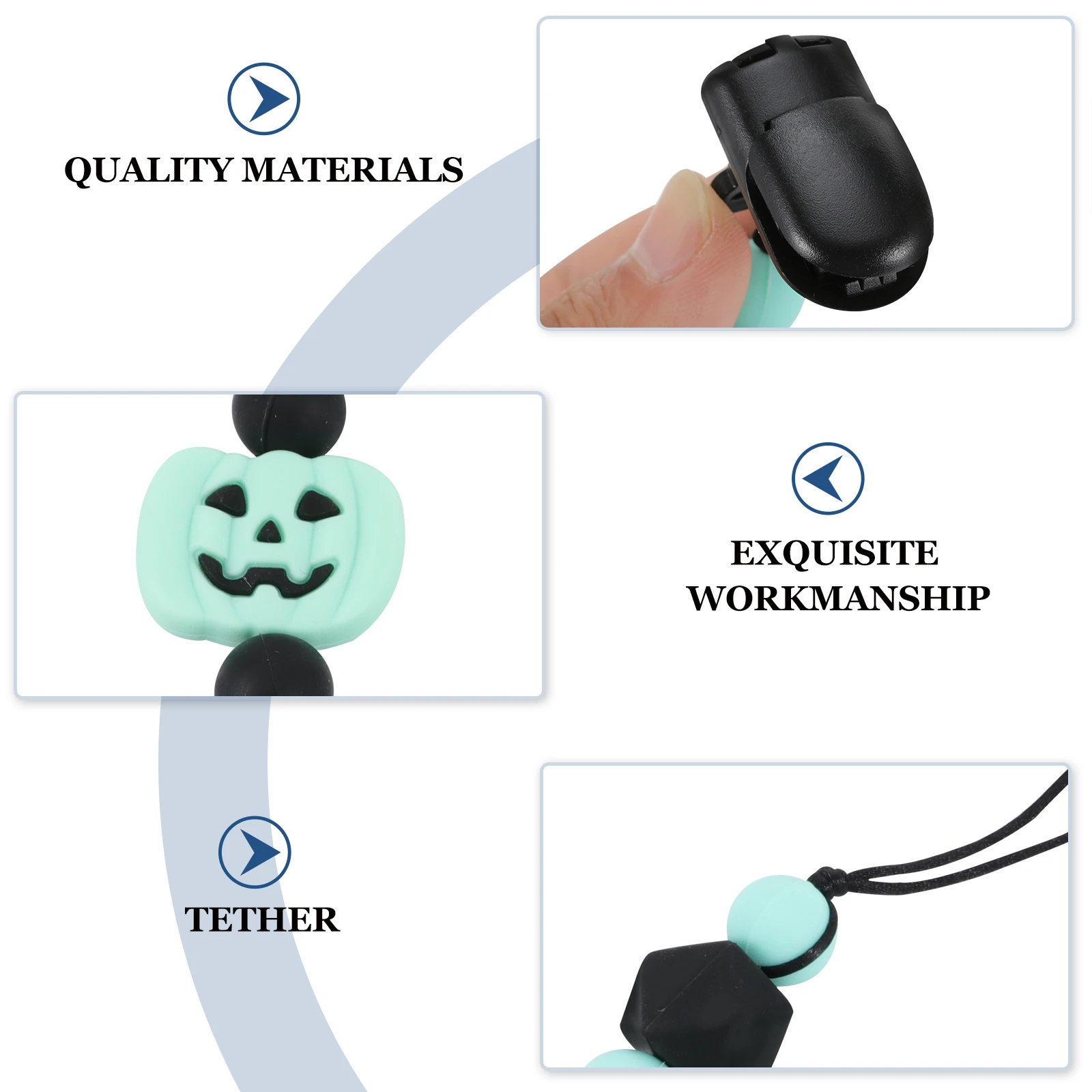 

Silicone Teether Baby Teeth Grinder Molar Rod Pacifier Clip Safe Organic Infant Toys Bright Colors Train Sensitivity Boil Clean