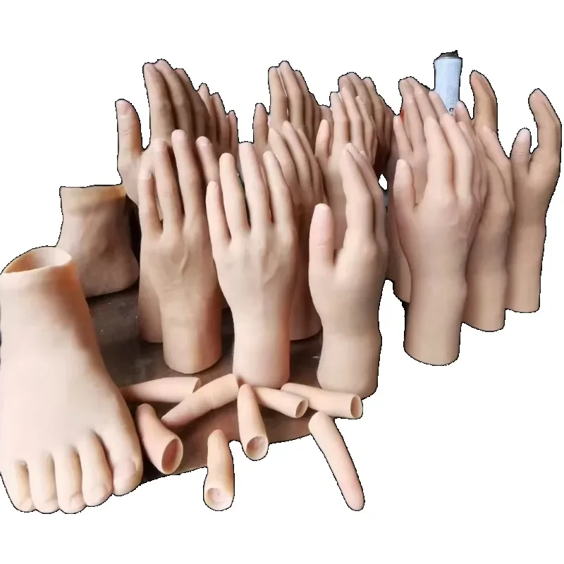 

Cosmetic prosthetic hands silicone palms, cosmetic prostheses