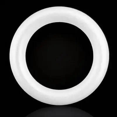 

Foam Circle Christmas Decor Blank Round Wreath Forms For Diy Crafts, Party Ornaments, Desktop Art Projects, Craft Foam