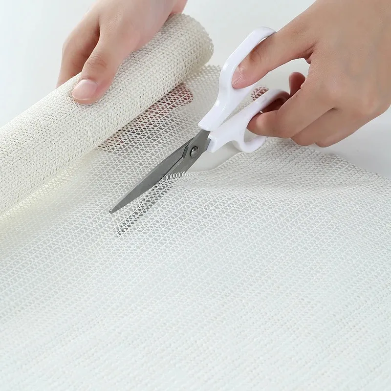 Haushalts-Teppich Yoga-Matte Rutschfeste Fixierbasis Stoff-Schaumstoff Rutschfeste Matte Matratzenauflage Sofamatte Antirutsch-Netzstoff