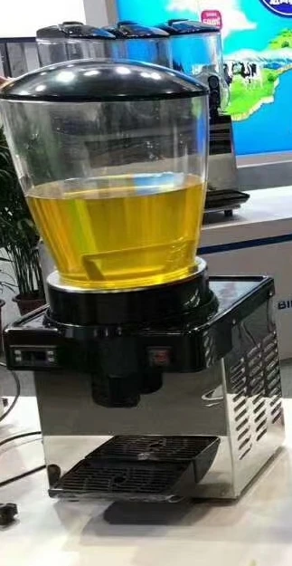 Grote Ronde Tank 19l Enkele Smaak Sap Koude Drank Dispenser Machine