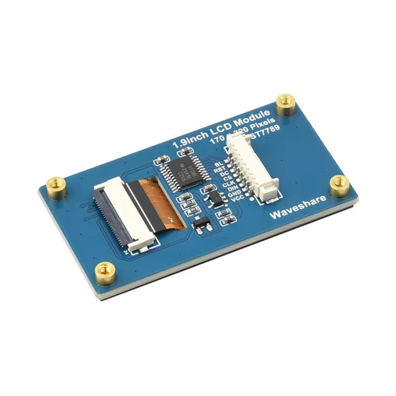 Module d'affichage LCD IPS ABLU-1.9 pouces, résolution 170x320, Interface SPI pour Arduino/Raspberry Pi/STM32